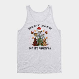 Skeleton Christmas Tank Top